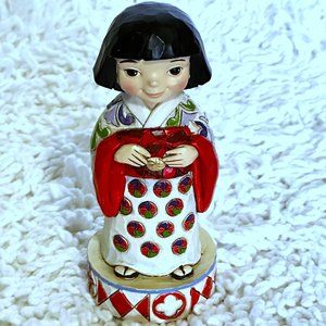 Disney Welcome to Japan It's a Small World Jim Shore Figurine